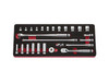 Nepros NTB3X26C, 3/8"sq. Socket Wrench Set (6pt.) Metric (26pcs.)
