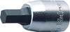 Koken 2010M.25-2.5, 1/4 Sq. Dr. Bit Socket  2.5mm Hex Length 25mm_main
