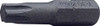 Koken 108T.25-T20H, 1/4 Hex Dr. Tamper-Resistant TORXÂ® T20H Bit - Length 25mm