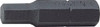 Koken 100H.32-10, 5/16 Hex Dr. Bit  10mm Hex Length 32mm