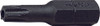 Koken 100T.32-T45H, 5/16 Hex Dr. Tamper-Resistant TORXÂ® T45H Bit - Length 32mm_main