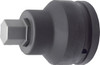 Koken 17108.32-22, 1.1/2 Sq. Dr. Bit Socket  22mm Hex Length 115mm