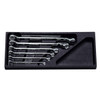 Nepros NTM506, Deep Offset Box-End - Standard Wrench Set (12pt.) Metric (6pcs.)