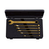 Nepors NTMS206ZGL, Combination Wrench Set (6 pcs.) Artisan Gold