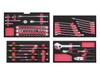 Nepros NTX759CN, 3/8"Sq. Tool Set (60 pcs) With Name Marking