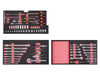 Nepors NTX8770WH, 3/8"sq. Tool Set (77 pcs) With Wooden Grip Screwdrivers