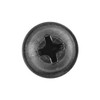 Auveco 23631, Phil. Flat Top Wshr Hd T.S. #8 X 1 - Black, Pack Size: 100_main