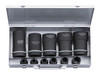 KTC ATBP611TP, 3/4"Sq. Wheel Nut Combination Socket Set For Impact Wrench(11Pcs.)