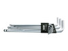 KTC HL259BSP, L-Shaped Long Ball Point Hex-Key Wrench Set (9Pcs.)