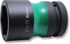 Koken PW8P-41X19, 1 Sq. Dr. Rear Wheel Nut Socket  41 x 19mm Hex x Square 87mm Color coded_main