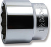 Koken 4405A-1.1/2, 1/2 Sq. Dr. Socket  1.1/2 12 point Length 47mm