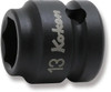 Koken 14401MS-13, 1/2 Sq. Dr. Socket  13mm 6 point Length 25mm Thin walled