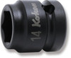 Koken 14401MS-14, 1/2 Sq. Dr. Socket  14mm 6 point Length 25mm Thin walled