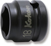 Koken 14401MS-18, 1/2 Sq. Dr. Socket  18mm 6 point Length 26mm Thin walled_main
