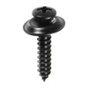 Auveco 11792, #10 X 1 Phil Oval #8 Hd Ab Tapping Sems - Black, Pack Size: 50_main