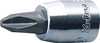 Koken 2000.28-3, 1/4 Sq. Dr. Bit Socket  PH3  Length 28mm