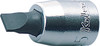 Koken 2005.25-3, 1/4 Sq. Dr. Bit Socket Slotted 0.5X3  Length 25mm_main