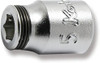 Koken 2450MS-5, 1/4 Sq. Dr. Short NUT GRIPÂ® Socket - 5mm