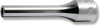 Koken 2300A-1/8, 1/4 Sq. Dr. Socket  1/8 6 point Length 50mm