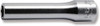 Koken 2300M-5.5, 1/4 Sq. Dr. Socket  5.5mm 6 point Length 50mm