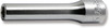 Koken 2300M-5, 1/4 Sq. Dr. Socket  5mm 6 point Length 50mm
