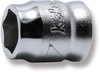 Koken 2400MZ-6, 1/4 Sq. Dr. Socket  6mm 6 point Length 14mm Z-series