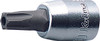 Koken 2025.28-T40H, 1/4 Sq. Dr. Tamper-Resistant TORXÂ® T40H Bit Socket - Length 28mm_main