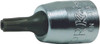 Koken 2025.28-8IPR, 1/4 Sq. Dr. Tamper-Resistant TORXplusÂ® 8IPR Bit Socket - Length 28mm