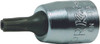 Koken 2025.28-8IPR, 1/4 Sq. Dr. Tamper-Resistant TORXplusÂ® 8IPR Bit Socket - Length 28mm_main