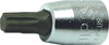 Koken 2025.28-9IP, 1/4 Sq. Dr. TORXplusÂ® 9IP Bit Socket - Length 28mm
