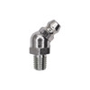 Auveco 15076, Grease Fitting 1/4-28 45 Degrees .3 Thread, Pack Size: 100