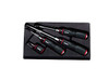 Nepros NTD1P04, Plastic Grip Phillips Screwdriver Set (4pcs.)