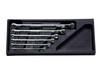 Nepros NTM106H, Flat-Type Standard Box-End Wrench Set (6pt.) Metric (6pcs.)_main