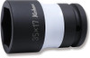 Koken PW6P-35X17, 3/4 Sq. Dr. Rear Wheel Nut Socket  35 x 17mm Hex x Square 75mm Color coded