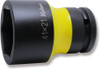 Koken PW6P-41X21, 3/4 Sq. Dr. Rear Wheel Nut Socket  41 x 21mm Hex x Square 80mm Color coded_main