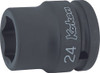 Koken 16401M-22, 3/4 Sq. Dr. Socket  22mm 6 point Length 50mm Thin walled_main
