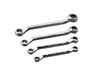 Nepros NTM5S04, Deep Offset Box-End - Short Wrench Set (12pt.) Metric (4pcs.)