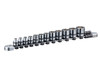 Nepros NTB312A, 3/8"sq. Socket Set (6pt.) Metric (12pcs)