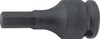 Koken 13012M.52-14, 3/8 Sq. Dr. Bit Socket  14mm Hex Length 52mm