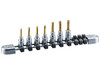 Nepros NTQ4T07, 1/4"sq. T-Type Torx Bit Socket Set (7pcs.)