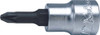 Koken 3000.50-PZ3, 3/8 Sq. Dr. Bit Socket  PZ3  Length 50mm_main