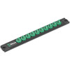 Wera 005400, Magnetic Socket Rail A 4 Zyklop Socket Set, 1/4" Drive, 9 Pieces