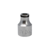 Koken 3/8 Sq. Dr. SAE Nut Grip Chrome Socket in  1/4_main