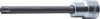 Koken 3025.100R-T20H 3/8 Sq. Dr. Tamper-Resistant TORXÂ® T20H Bit Socket - Length 100mm