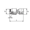 Koken 3441MZ-17 3/8 Sq. Dr. Universal Z-Series NUT GRIPÂ® Socket - 17mm