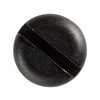 Auveco 21183, Blk Nylon L.P. Screw, Pack Size: 1000