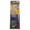 Eight Tool TTS-7, Taper Head Short Arm Hex Key 9Pcs. 1.5-6mm Set