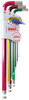 Eight tool TLC-S9N, Multi-Color Taper Head Hex Key 9Pcs.  1.5-10Mm Set_main