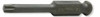 Koken 183T.75-T55 7/16 Hex Dr. TORXÂ® T55 Bit - Length 75mm