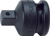 Koken 13322A-P 3/8 Sq. Dr. Adaptor 1/4 Square Length 27mm Pin type